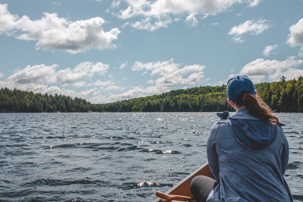 Algonquin park is adjacent to the crown land adjacent to our land